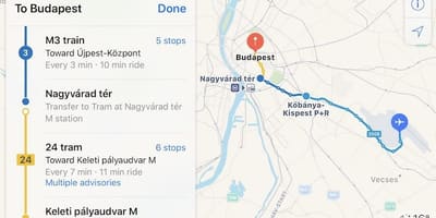 বুদাপেস্ট kelenfold ট্রেন স্টেশন মানচিত্র